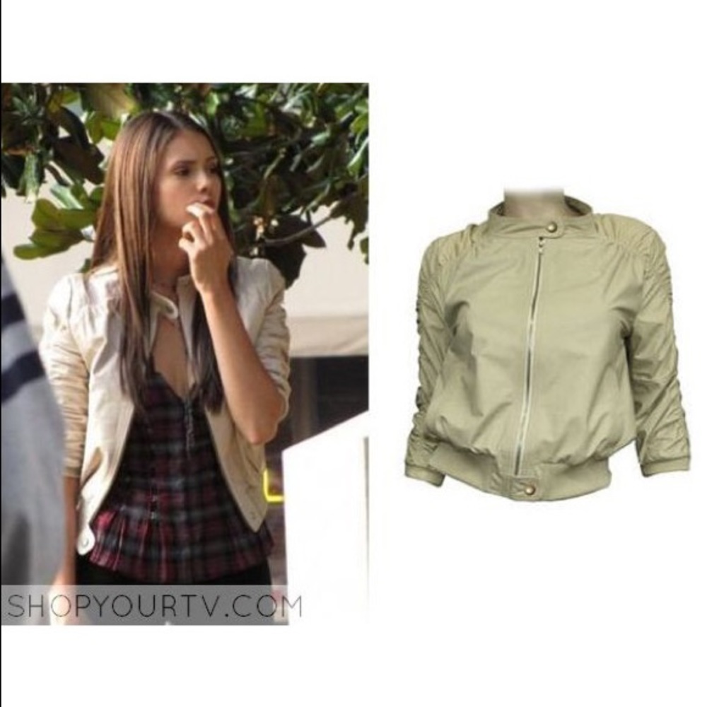 ISO KRMA Beige Leather Jacket ASO TVD - Picture 2 of 7